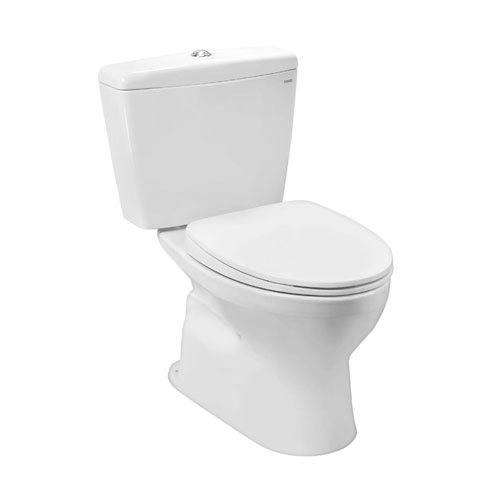 Bồn cầu hai khối TOTO CS300DRT10 nắp đóng êm Ecowasher TC395VS