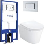 Bồn cầu treo tường TOTO CW553-WH172A-TC384CVK-MB170P