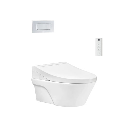 Bồn cầu treo tường TOTO CW822REA/TCF24460AAA/WH172AAT/TCA465/MB170P 1 Bồn cầu treo tường TOTO CW822REA/TCF24460AAA/WH172AAT/TCA465/MB170P