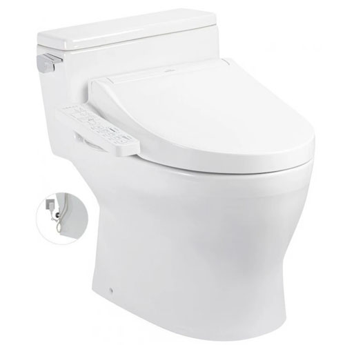 Bồn cầu Toto MS188VKW16/T53P100VR nắp điện tử Washlet C2