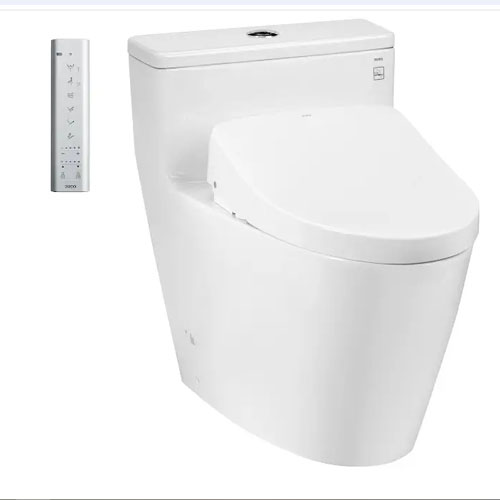 Bồn cầu điện tử Toto MS625CDW12 Nắp Washlet TCF4911EZ