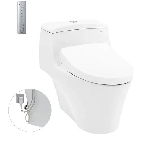 Bồn cầu điện tử Toto MS823DRW11 Nắp Washlet TCF4911Z