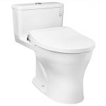 Bồn Cầu một khối TOTO MS855DE2 nắp cơ Ecowasher TCW07S