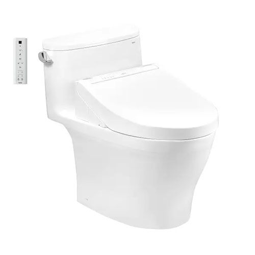 Bồn cầu Toto MS887CRW15 nắp điện tử Washlet S5