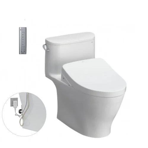 Bồn cầu điện tử Toto MS887RW11 Nắp Washlet TCF4911Z