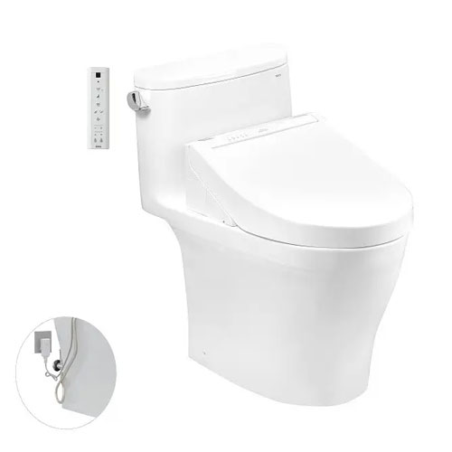 Bồn cầu Toto MS887RW14 nắp điện tử Washlet S5