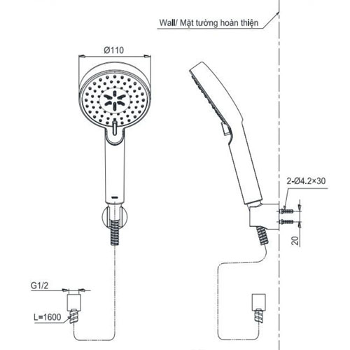 Bát sen TOTO TBW07009A