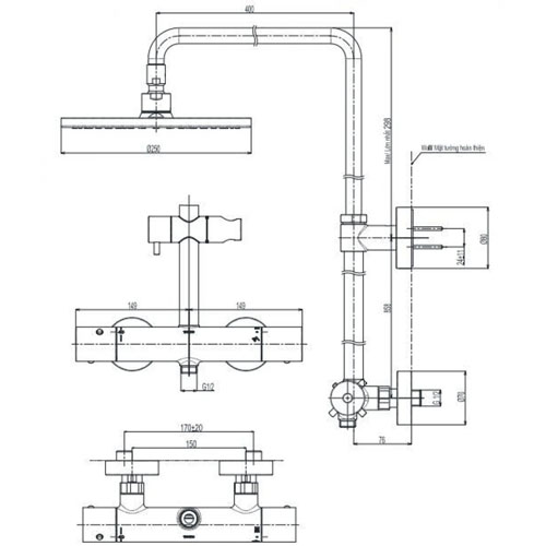 Sen cây nhiệt độ TOTO TBW07404A
