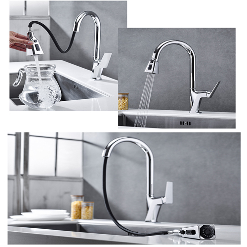 vòi rửa bát rút dây Haruki HRB-127