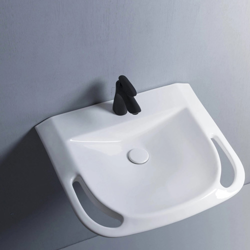 Chậu rửa mặt lavabo dành cho bệnh viện người khuyết tật Haruki LB005