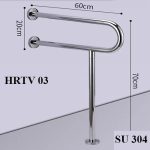 Tay vịn phòng tắm Haruki HRTV 03 ( 60x70x20 cm) SU304
