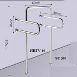 Tay vịn bồn tiểu Haruki HRTV 10 ( 60x60x115 cm) SU304