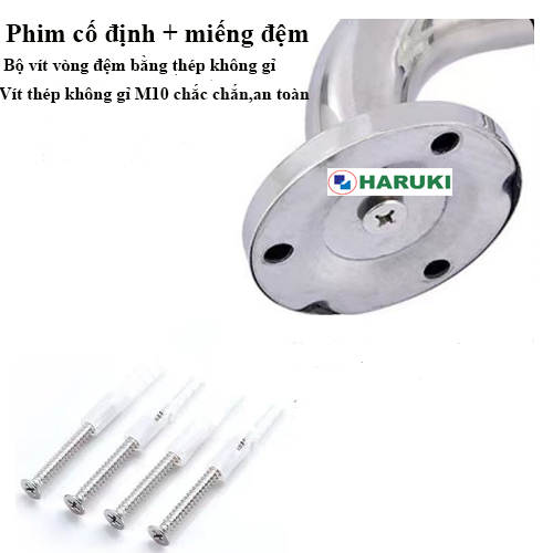 Tay vịn phòng tắm Haruki HRTV 12 ( 60X40 cm) SU304