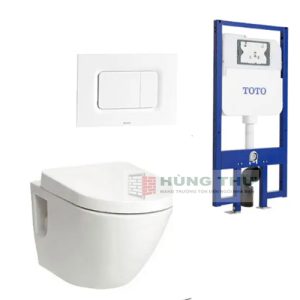 Bồn Cầu TOTO CW762/TC384CVK#W/MB170P/WH171A Treo Tường