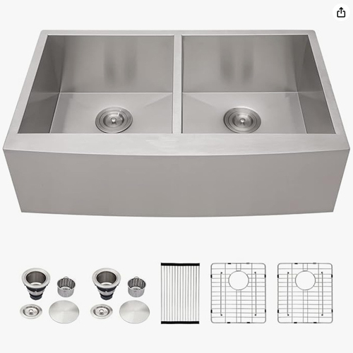 Chậu rửa bát Haruki inox 304 bán âm HRCB 9251 - 2 hố