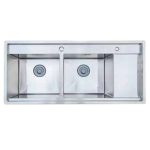 Chậu rửa bát Sobisung SB-10548 ( 2 hố 1 bàn phải)