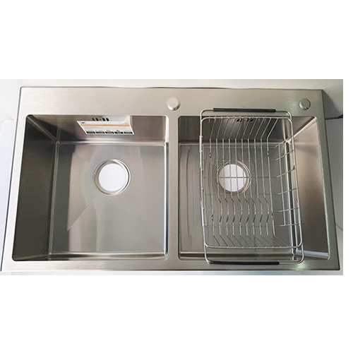 Chậu rửa bát 2 hố Sobisung SB-7846