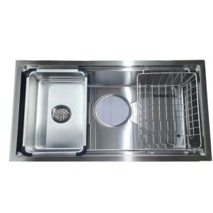 Chậu rửa bát đúc 1 hố Hàn Quốc Sobisung SB-7846-1