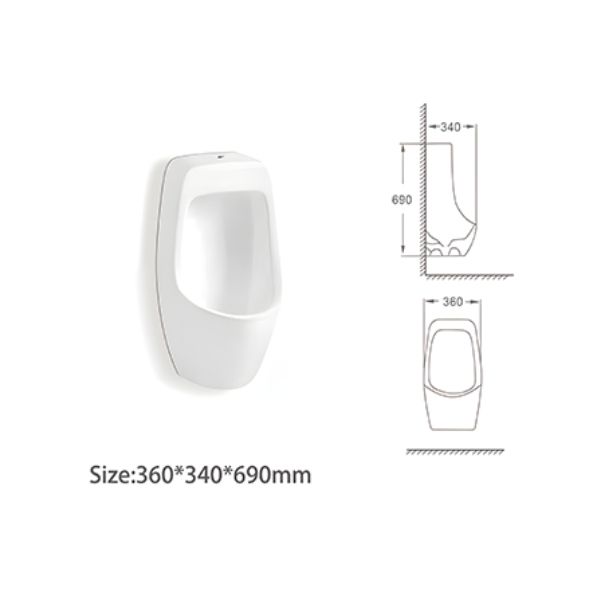 Bồn tiểu nam treo tường HANJIN HJ-212