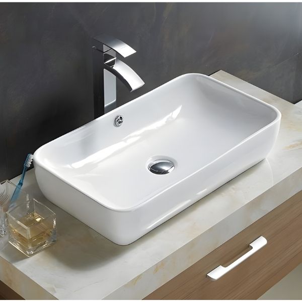 Chậu rửa mặt lavabo đặt bàn HANJIN HJ-8012 1 Chậu rửa mặt lavabo đặt bàn HANJIN HJ-8012