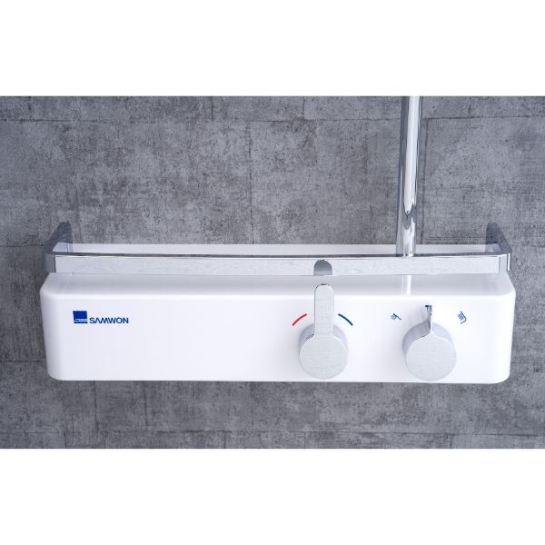 Sen tắm cây nóng lạnh (có vòi xả phụ) Samwon Cobra SR - 466