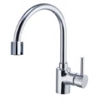 Vòi bếp rửa bát nóng lạnh, ngổng cứng, đầu bát 2 chế độ Samwon Cobra IKF - 735