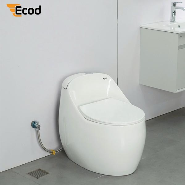 Bồn cầu trứng Ecod liền khối EB090