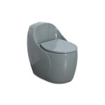 Bồn cầu Ecod trứng liền khối EB090G (MÀU XÁM)