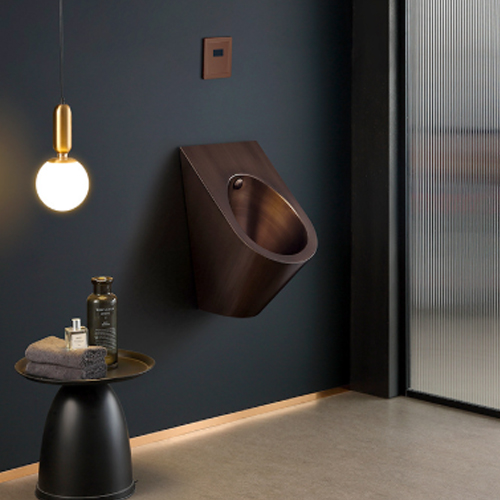 Bồn tiểu nam Swass  inox 304 STN-8105 ( màu đồng cổ)