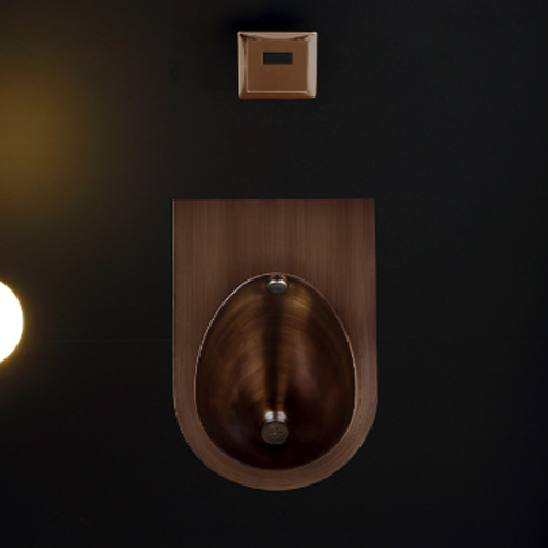 Bồn tiểu nam Swass  inox 304 STN-8105 ( màu đồng cổ)