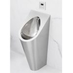 Bồn tiểu nam SWASS đặt sàn INOX 304 STN-8109 kèm van cảm ứng ( Thoát tường)