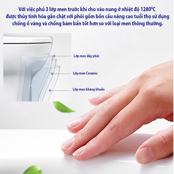 Bồn cầu Ecod liền khối EB559/PP