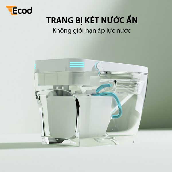 Bồn cầu Ecod điện tử EBS339