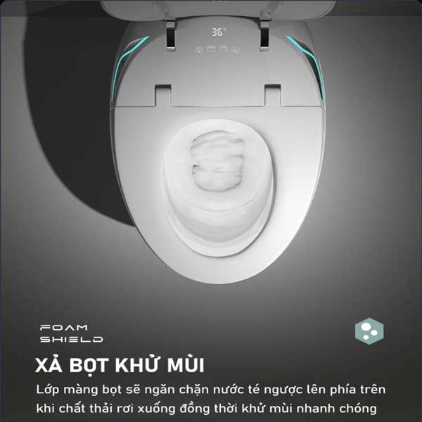 Bồn cầu Ecod điện tử EBS339