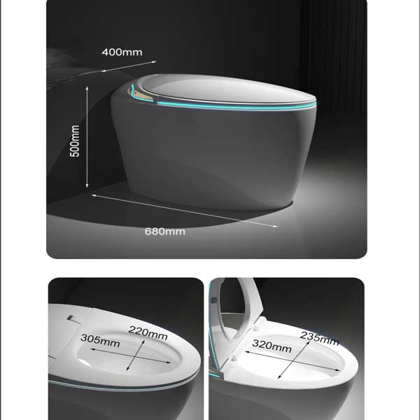 Bồn cầu Ecod điện tử EBS339