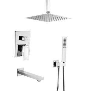 Bộ sen âm trần 3 chức năng ES2206-3C/ES2202(XÁM ÁNH BẠC)