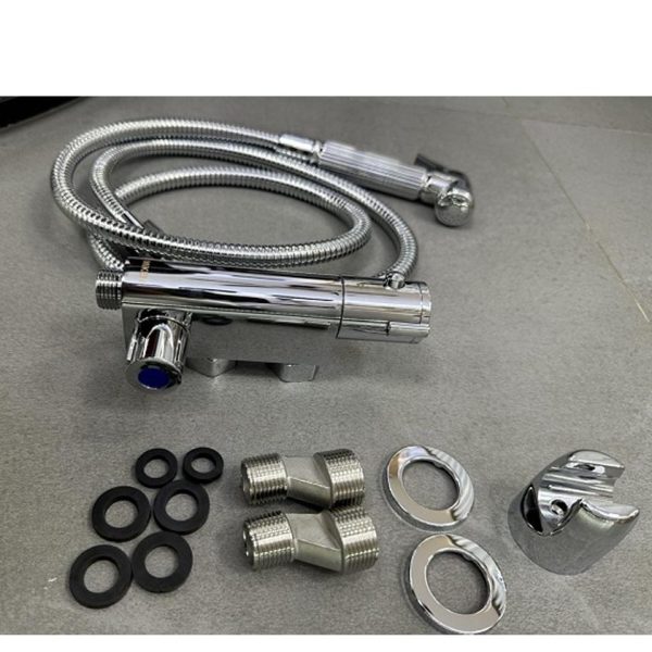 Vòi xịt vệ sinh nóng lạnh Swass VXA-107A Điều chỉnh nhiệt độ 6 Vòi xịt vệ sinh nóng lạnh Swass VXA-107A Điều chỉnh nhiệt độ