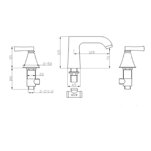 Vòi chậu Lavabo Swass SV-137C