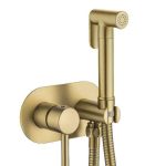 Vòi xịt vệ sinh nóng lạnh âm tường Swass VXA-105YM ( vàng mờ)