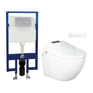 Bồn cầu Ecod treo tường nắp rửa điện tử EB266/EBK288/EBN1806