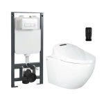 Bồn cầu Ecod treo tường nắp rửa điện tử EB266/EBK266/EBN1805