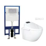 Bồn cầu Ecod treo tường nắp rửa điện tử EB266/EBK288/EBN1807