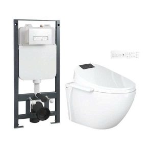 Bồn cầu Ecod treo tường nắp rửa điện tử EB266/EBK266/EBN1807