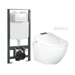 Bồn cầu Ecod treo tường nắp rửa điện tử EB266/EBK266/EBN1806