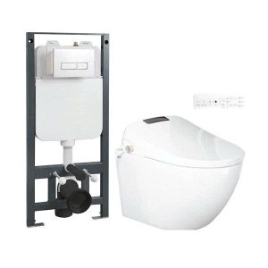 Bồn cầu Ecod treo tường nắp rửa điện tử EB266/EBK266/EBN1806