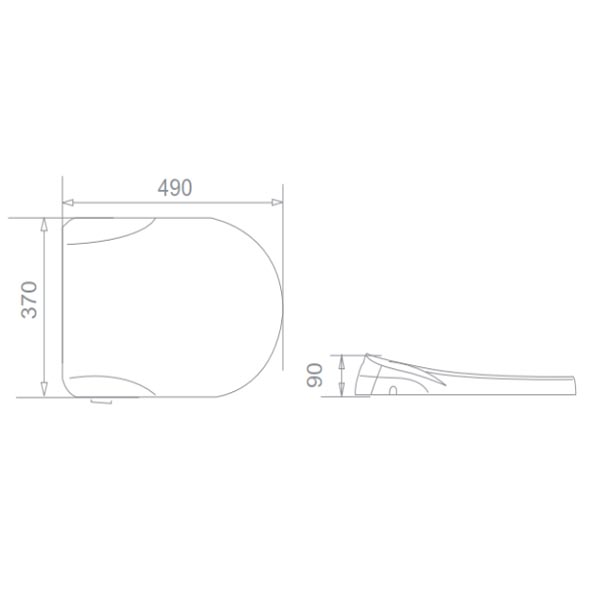 Nắp rửa cơ EBN559R