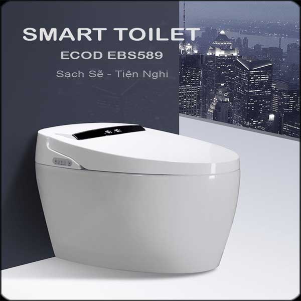 Bàn cầu điện tử EBS589