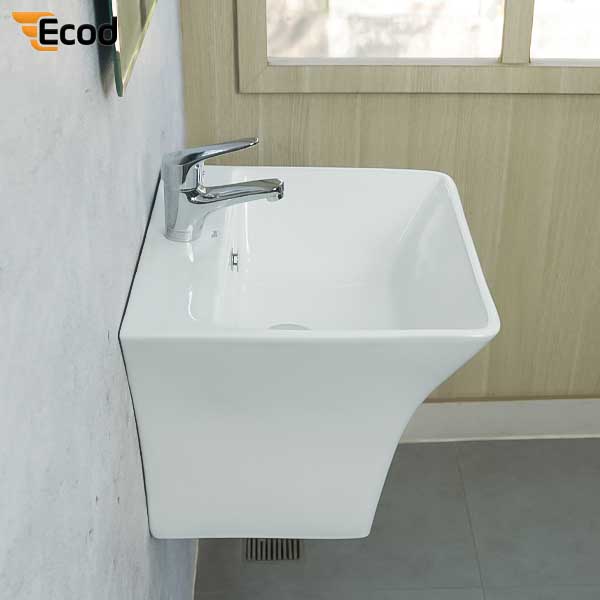 Chậu Ecod treo tường liền khối EC6002