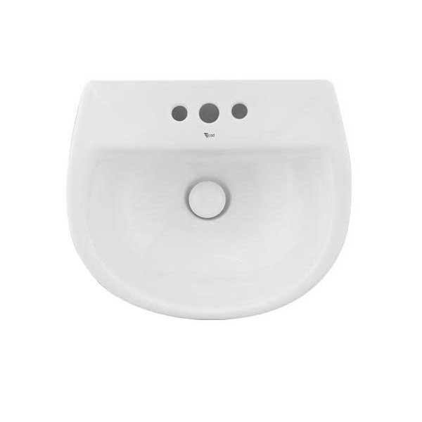 Chậu treo tường chân lửng ECD124 - 3 Lỗ