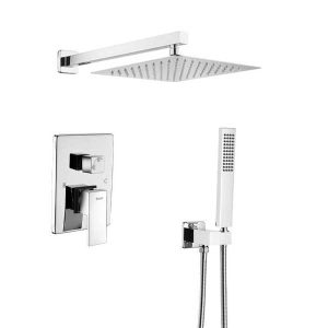 Bộ sen âm tường 2 chức năng ES2206-2C/ES2203(mầu xám ánh bạc)